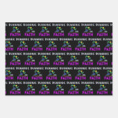 Auf dem Christlichen Zweitplatzierten des Glaubens Geschenkpapier Set (Vorderseite)