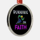 Auf dem Christlichen Zweitplatzierten des Glaubens Ornament Aus Metall (Rechts)