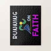 Auf dem Christlichen Zweitplatzierten des Glaubens Puzzle (Vertikal)