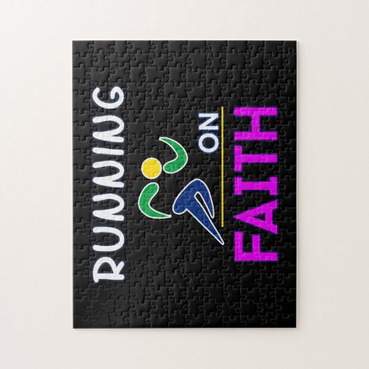 Auf dem Christlichen Zweitplatzierten des Glaubens Puzzle (Vertikal)