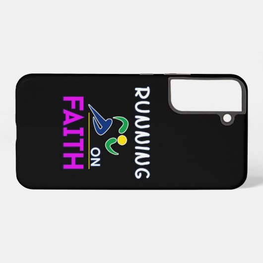 Auf dem Christlichen Zweitplatzierten des Glaubens Samsung Galaxy Hülle (Rückseite (Horizontal))