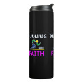 Auf dem Christlichen Zweitplatzierten des Glaubens Thermosbecher (Nach links gedreht)