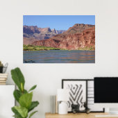 Auf dem Colorado River bei Grand Canyon Fotograf Poster (Heimbüro)
