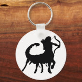 Auf dem Cusp: Sagittarius-Scorpio Schlüsselanhänger (Vorderseite)