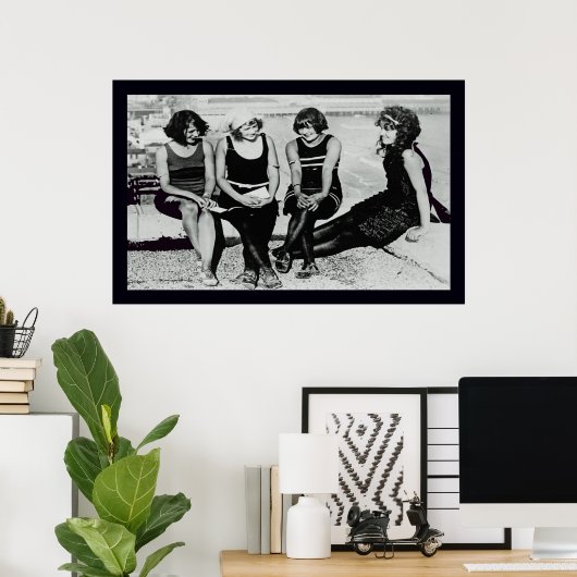 Auf dem Dach Poster (Heimbüro)