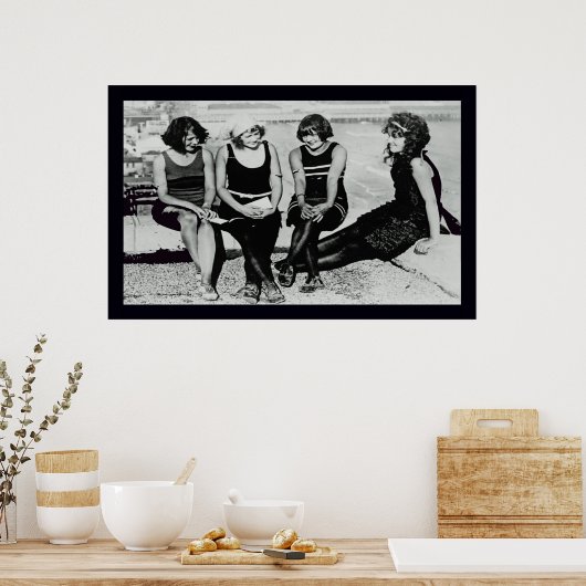 Auf dem Dach Poster (Küche)