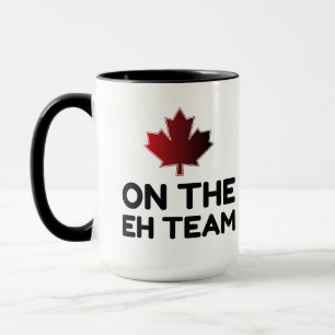 Auf dem Eh Team Kanada Lustig Tasse