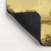 Auf dem Esopus Nebenfluss Ulster County, NY Mousepad (Ecke)