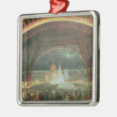 Auf dem Esplanade der Champions de Mars Ornament Aus Metall (Links)