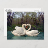 "Auf dem Fee Pond" Postkarte (Vorne/Hinten)