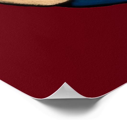 Auf dem fliegenden Trapez Poster (Ecke)