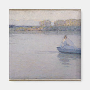 Auf dem Fluss Morgen, 1896 Magnet