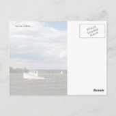 Auf dem Fluss Postkarte (Rückseite)