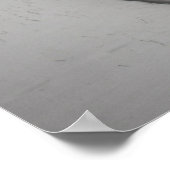 Auf dem Foto "Track Winter Woods Railroad" bleibe Poster (Ecke)