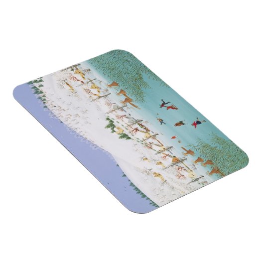 Auf dem Frostsee 1987 Magnet (Rechte Seite)