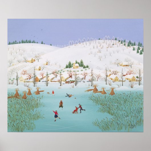 Auf dem Frostsee 1987 Poster (Vorne)