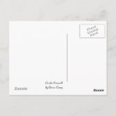 Auf dem Fußweg Postkarte (Rückseite)