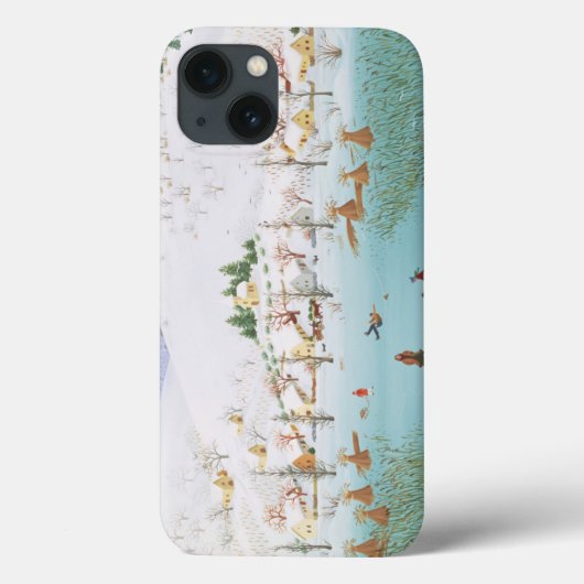 Auf dem gefrorenen See 1987 Case-Mate iPhone Hülle (Rückseite)