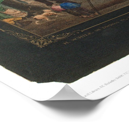 Auf dem gesamten Kontinent (0005A) Poster (Ecke)