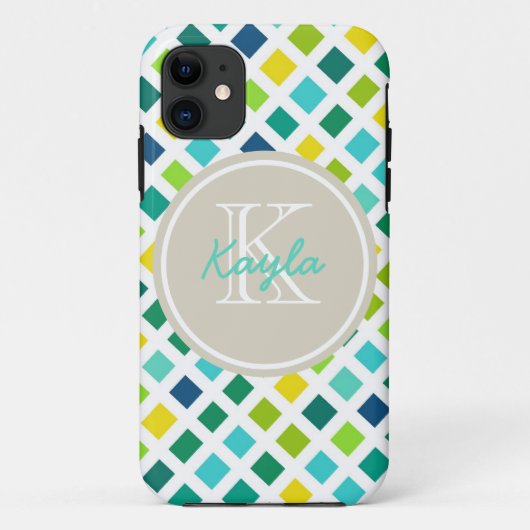 Auf dem Gitter Case-Mate iPhone Hülle (Rückseite)