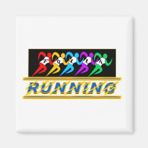 Auf dem Glaubensmagnet laufen Magnet