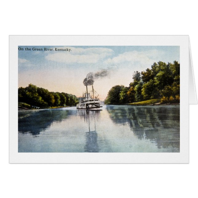 Auf dem Green River Kentucky (Vorderseite (Horizontal))