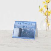 Auf dem Himmel hochfliegen, Vatertagskarte Karte (Gelbe Blume)