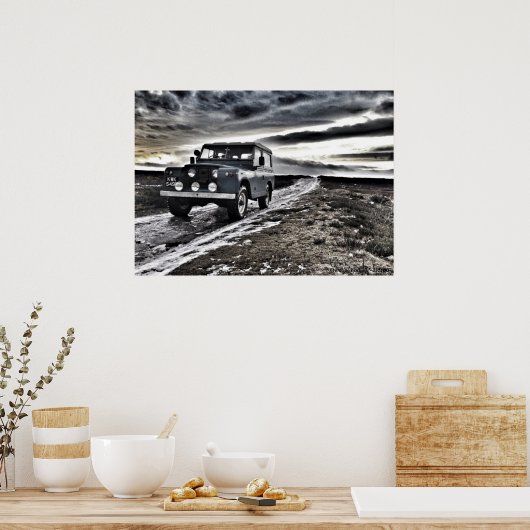 Auf dem Höcker Poster (Küche)