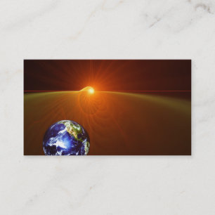 Auf dem Horizont der Erde - Visitenkarte