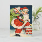 Auf dem Housetop Vintag Weihnachten nach Weihnacht (Stehend Vorderseite)