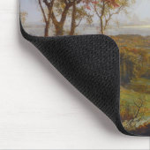 Auf dem Hudson 1860 (Öl auf Leinwand) Mousepad (Ecke)