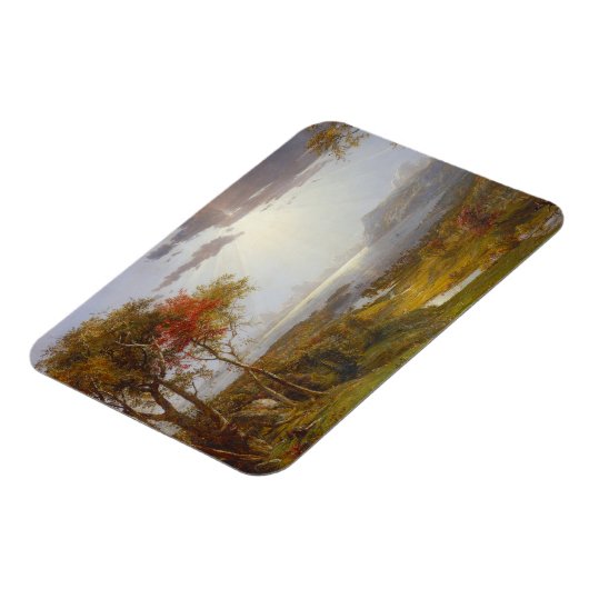 Auf dem Hudson River, 1860 (Öl auf Leinwand) Magnet (Linke Seite)