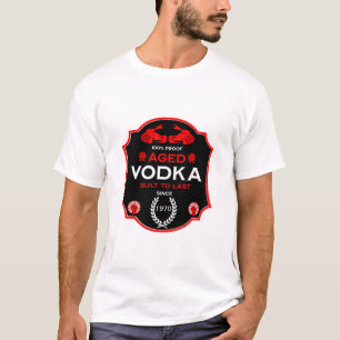 Auf dem Hügel um 50 Vodka Drinker T-Shirt