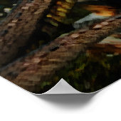 Auf dem Hügelposter Poster (Ecke)