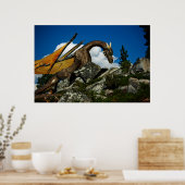 Auf dem Hügelposter Poster (Küche)