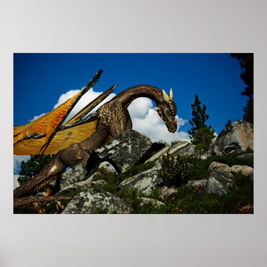 Auf dem Hügelposter Poster (Vorne)