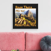 Auf dem Inka-Trail - Machu Picchu Leinwanddruck (Insitu (Wohnzimmer))