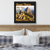 Auf dem Inka-Trail - Machu Picchu Leinwanddruck (Insitu (Schlafzimmer))