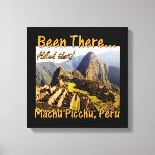 Auf dem Inka-Trail - Machu Picchu Leinwanddruck