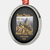 Auf dem Inka-Trail - Machu Picchu Ornament Aus Metall (Links)
