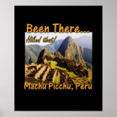 Auf dem Inka-Trail - Machu Picchu Poster (Vorne)