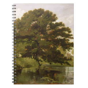 Auf dem Isis Waterperry, Oxfordshire, 1806 (Öl an Notizblock