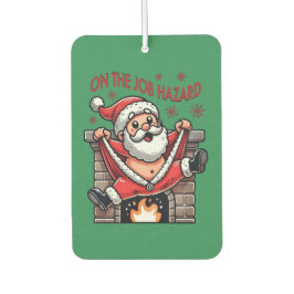 Auf dem Job Hazard Santa on Fire Autolufterfrischer