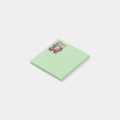 Auf dem Job Hazard Santa on Fire Post-it Klebezettel (angewinkelt)