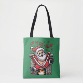 Auf dem Job Hazard Santa on Fire Tasche