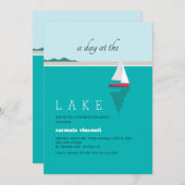 Auf dem Junggeselinnen-Abschied laden Einladung (Vorne/Hinten)