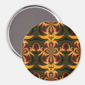 Auf dem Karneval.. Magnet (Vorderseite/Rückseite)