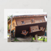 Auf dem Kopf Postkarte (Vorne/Hinten)