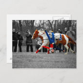 Auf dem Kopf Postkarte (Vorne/Hinten)