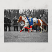 Auf dem Kopf Postkarte (Vorderseite)